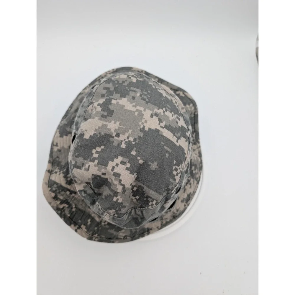US Army ACU UCP Digital Camo Boonie Hat Size 7.25 Medium Type IV Sun Hat
